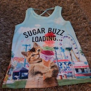 Justice Tee Size 18 Girls😺